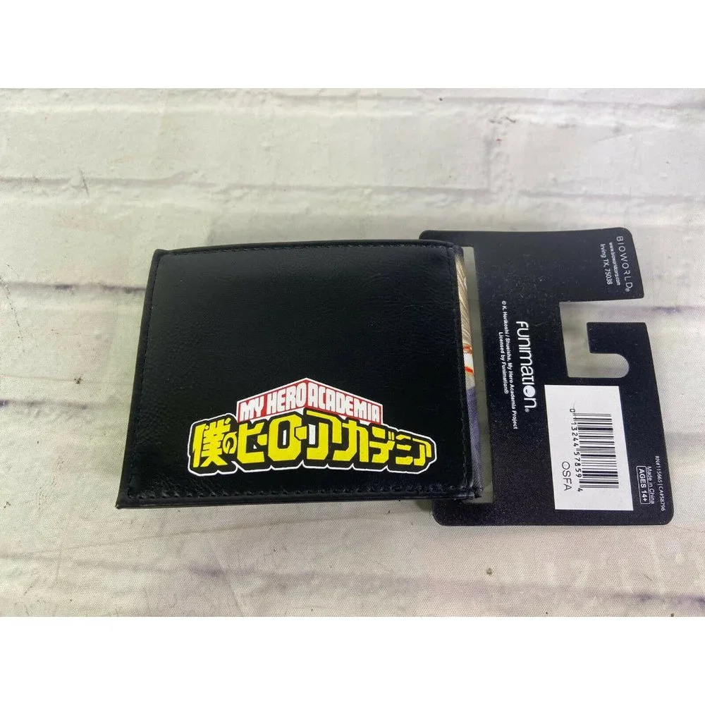 My Hero Academia League of Villains Vs UA High Bi-Fold Wallet Anime